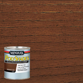 Polyshades Antique Walnut Satin Bombay Mahogany Classic Black Gloss Polyurethane In 1 Step