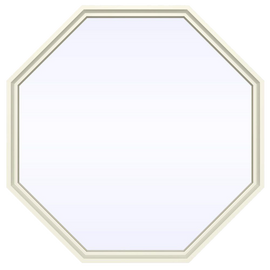 Series Fixed Octagon Vinyl Window
