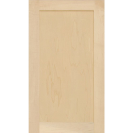 Unfinished Maple Shaker Cabinet Door by Kendor